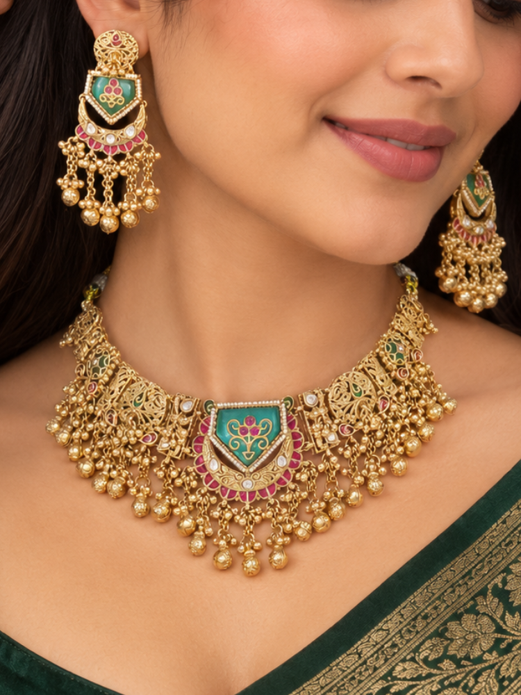 Debjani Necklace Set