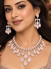 Pemberley Mint Pink Necklace Set