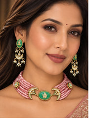 Artemis Necklace Set (Pink)