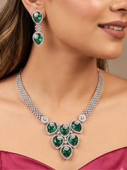 Thessan Zirconia Necklace Set
