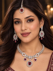 Fortuna Red Necklace set