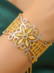 Alisha 10 Gold-Silver Bracelet