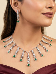 Amaron Zirconia Necklace Set