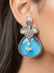 David Blue Oxidized Earrings