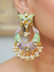 Ekani Meenakari Earrings
