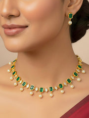 Emerald Green Amelia CS Choker Necklace