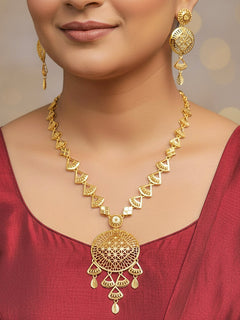 Vireya Turkish Gold Necklace Set