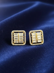 Goldie Zirconia Gold Stud