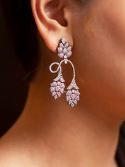 Grapevine Zirconia Earrings