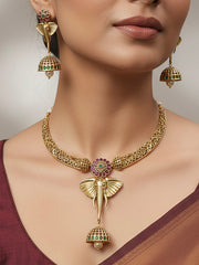 Hastika Hasli Temple Necklace Set