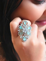Melissa Mint Green Ring