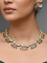 Ornazia Zirconia Necklace Set