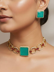 Rigel Sea Green CS Necklace Sets