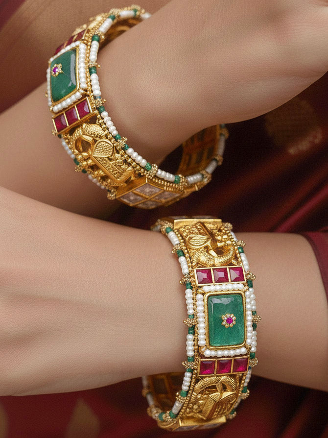 Rudrani Heritage Bangles (Openable)