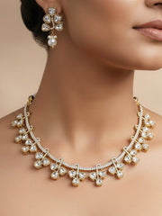 Swanea Polki Necklace Set