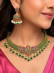 Thara Temple Necklace Set