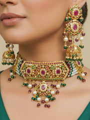 Zohra Jadau Necklace Set