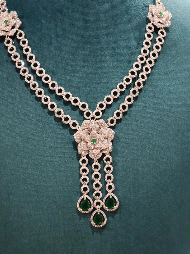 Orielle Zirconia Necklace Set