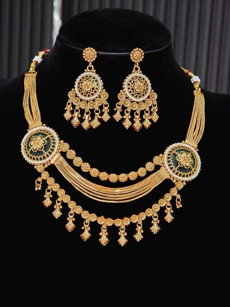 Sringeri Necklace Set