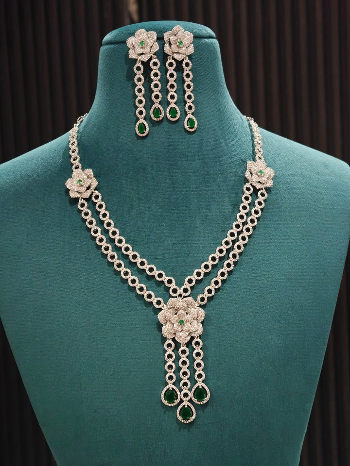 Orielle Zirconia Necklace Set