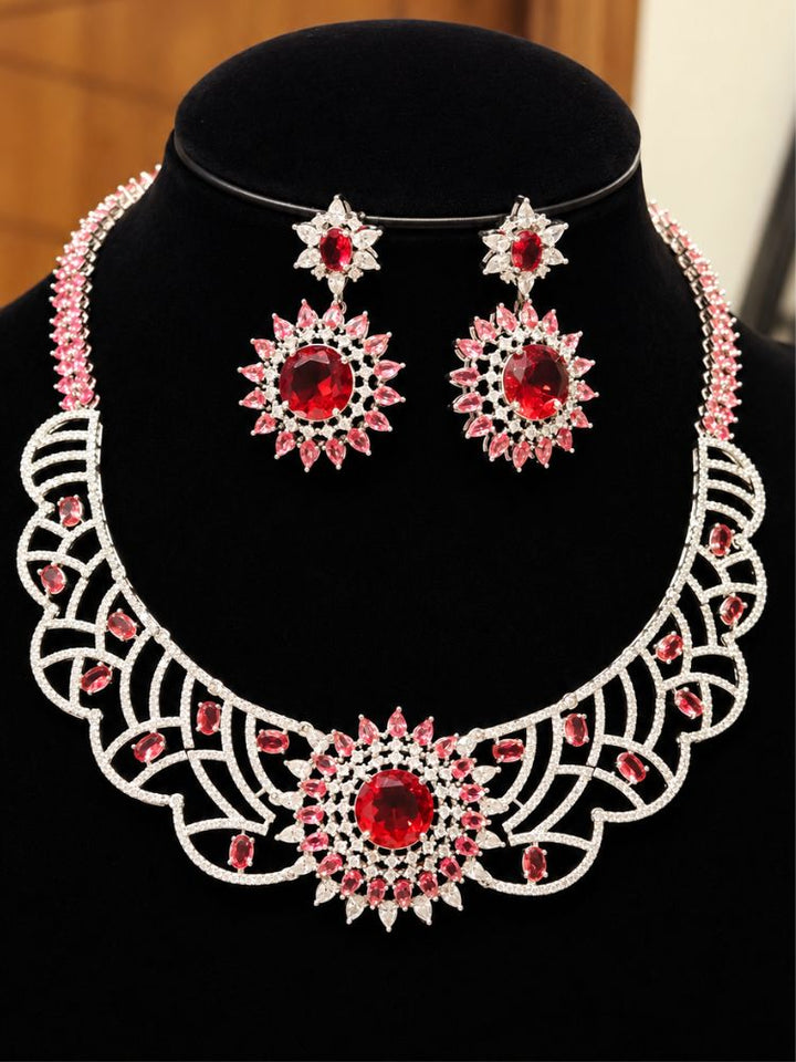 Cerise Necklace Set