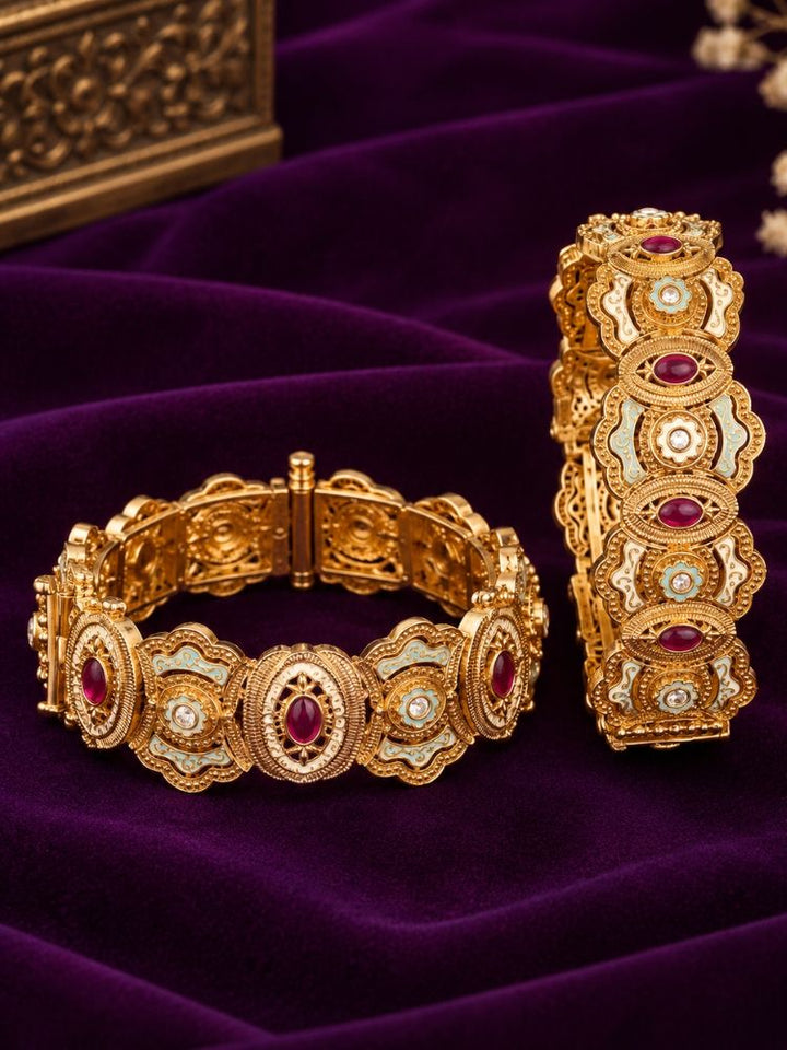 Nusrat Bangle Set (2.8)