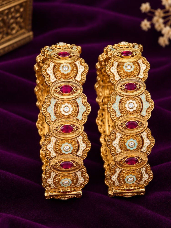 Nusrat Bangle Set (2.8)