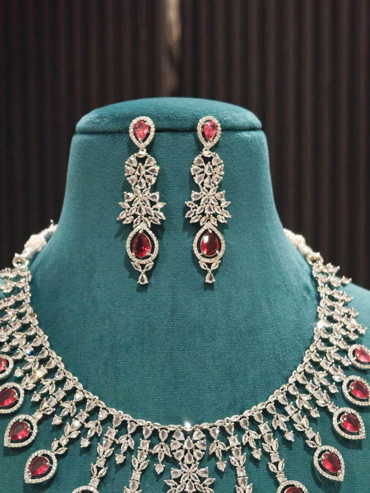 Glisten Zirconia Necklace Set
