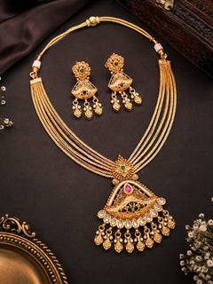 Gomedha Necklace Set