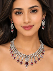 Glisten Zirconia Necklace Set