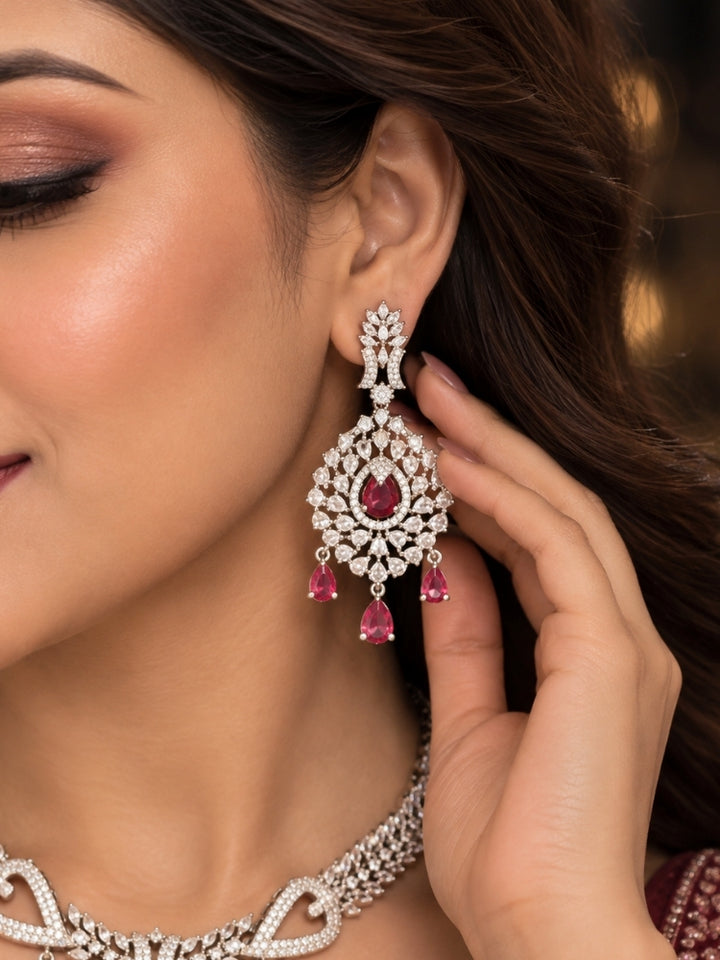 Fortuna Red Necklace set