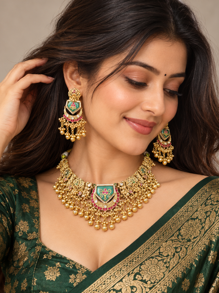 Debjani Necklace Set