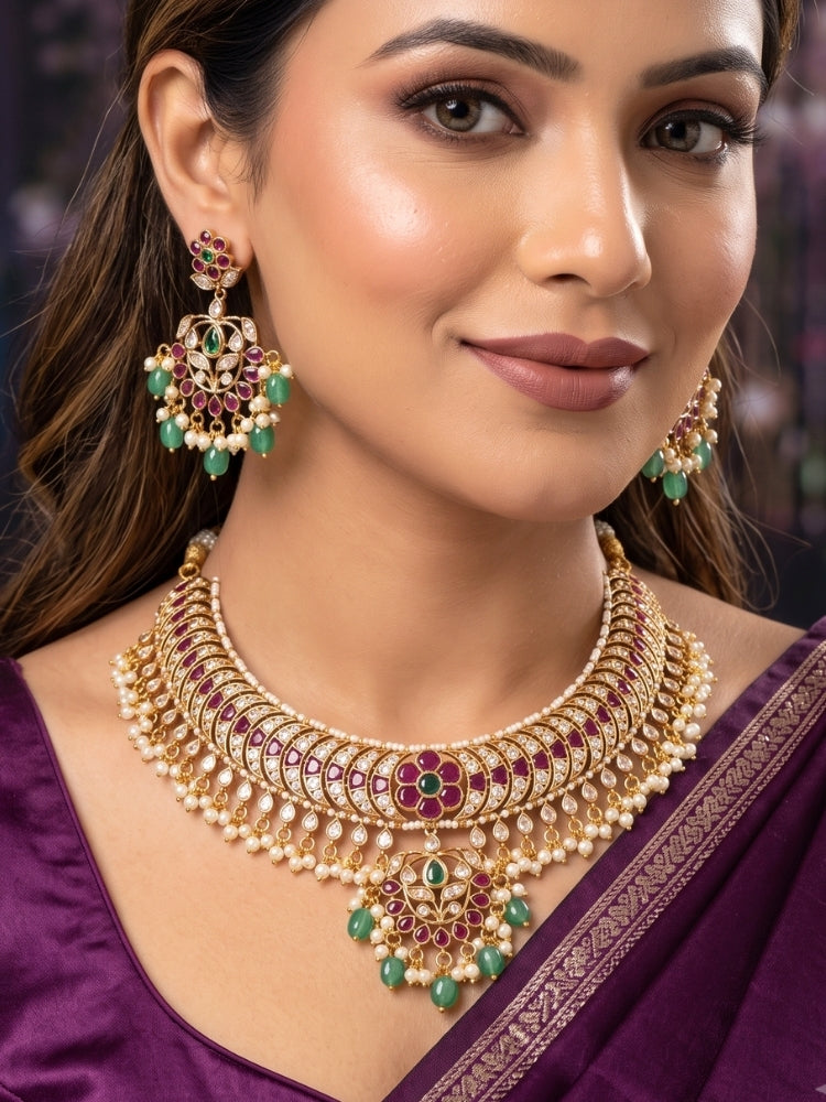 Vidyunmala Necklace Set