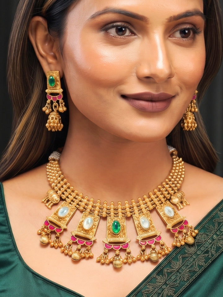 Kaustubhi Necklace Set