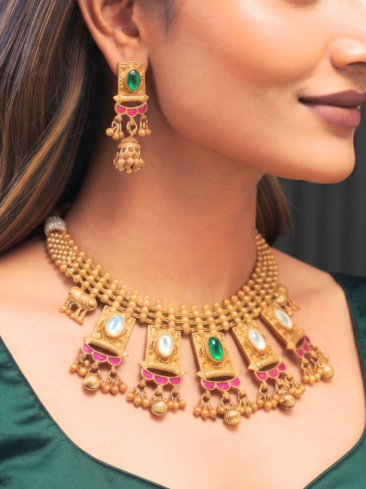 Kaustubhi Necklace Set