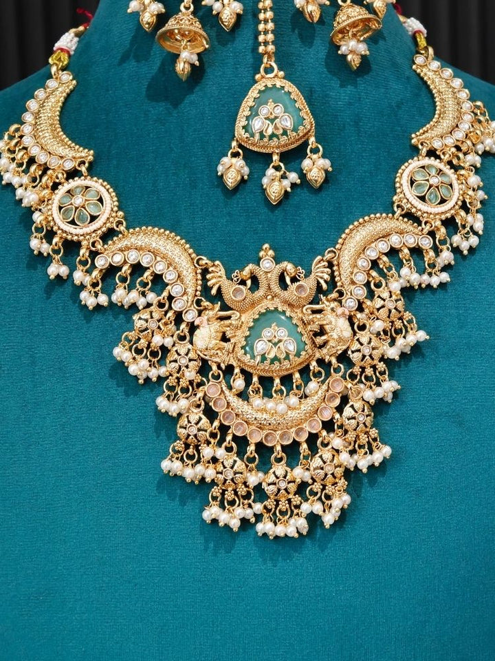 Aloura Gold Necklace Set