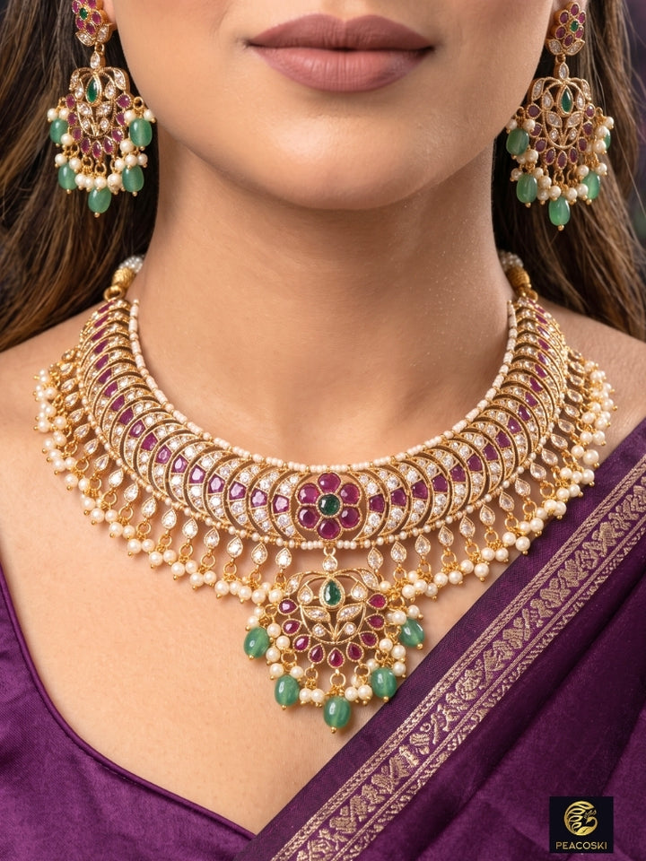 Vidyunmala Necklace Set