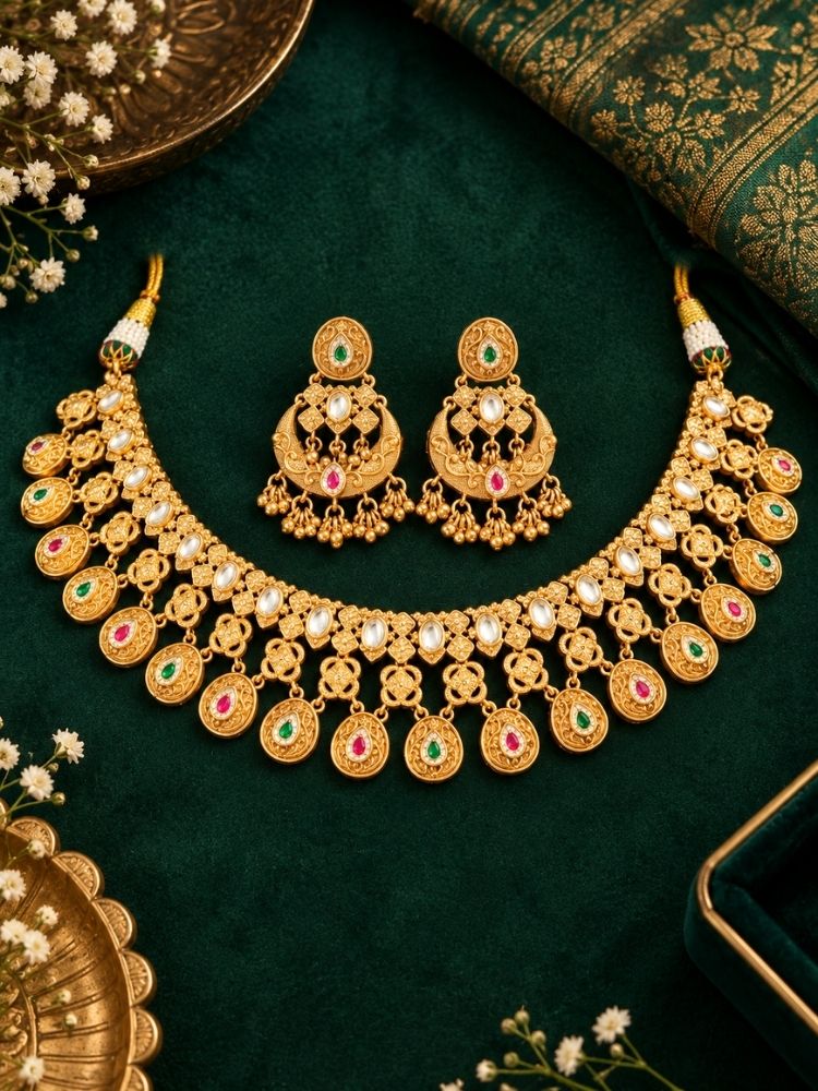 Sunehri Necklace Set