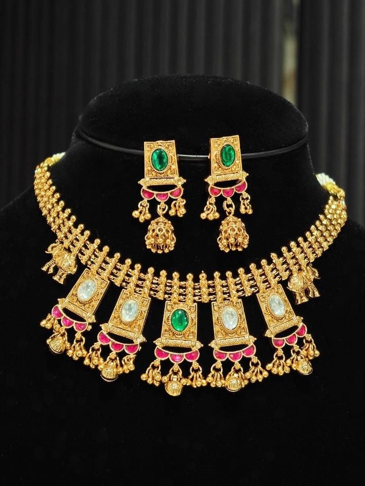 Kaustubhi Necklace Set