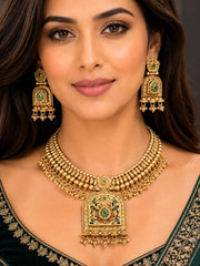 Meherma Gold Necklace Set