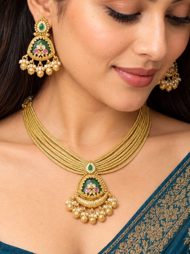 Nandrani Necklace Set