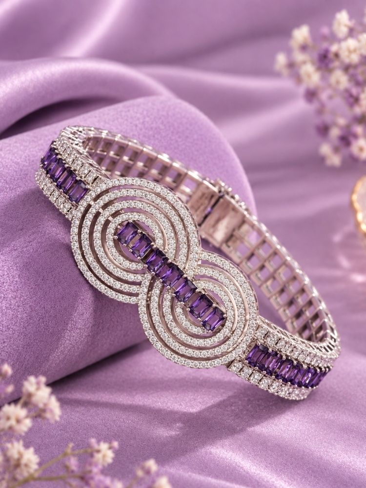 Greta Purple Bracelet