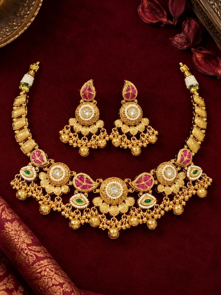 Gulrez Necklace Set