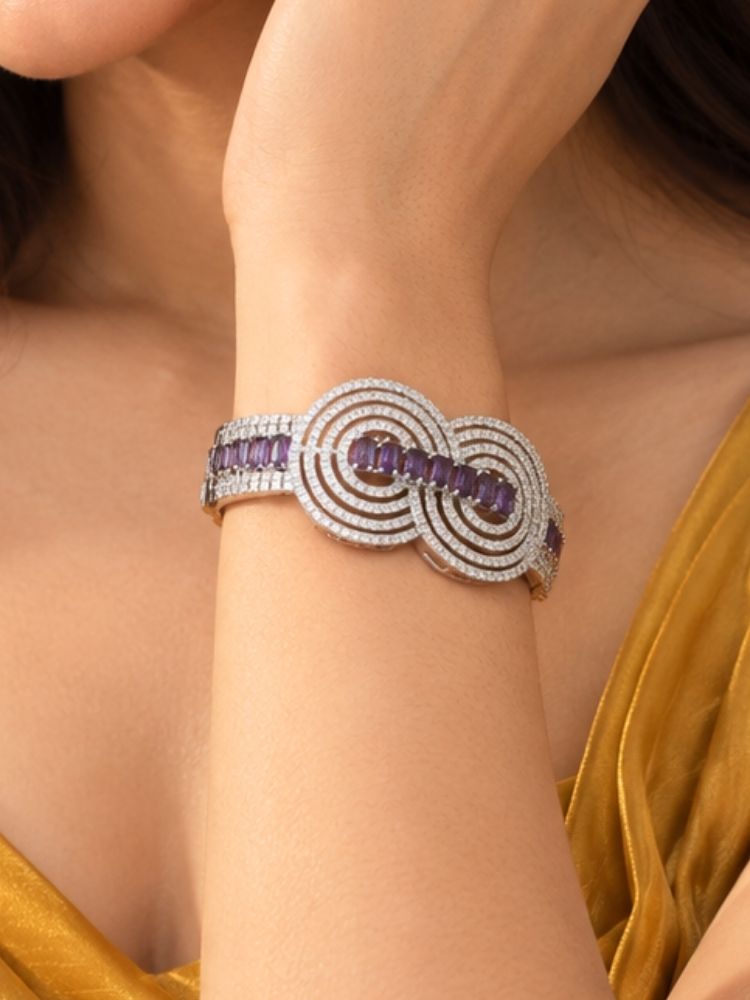 Greta Purple Bracelet