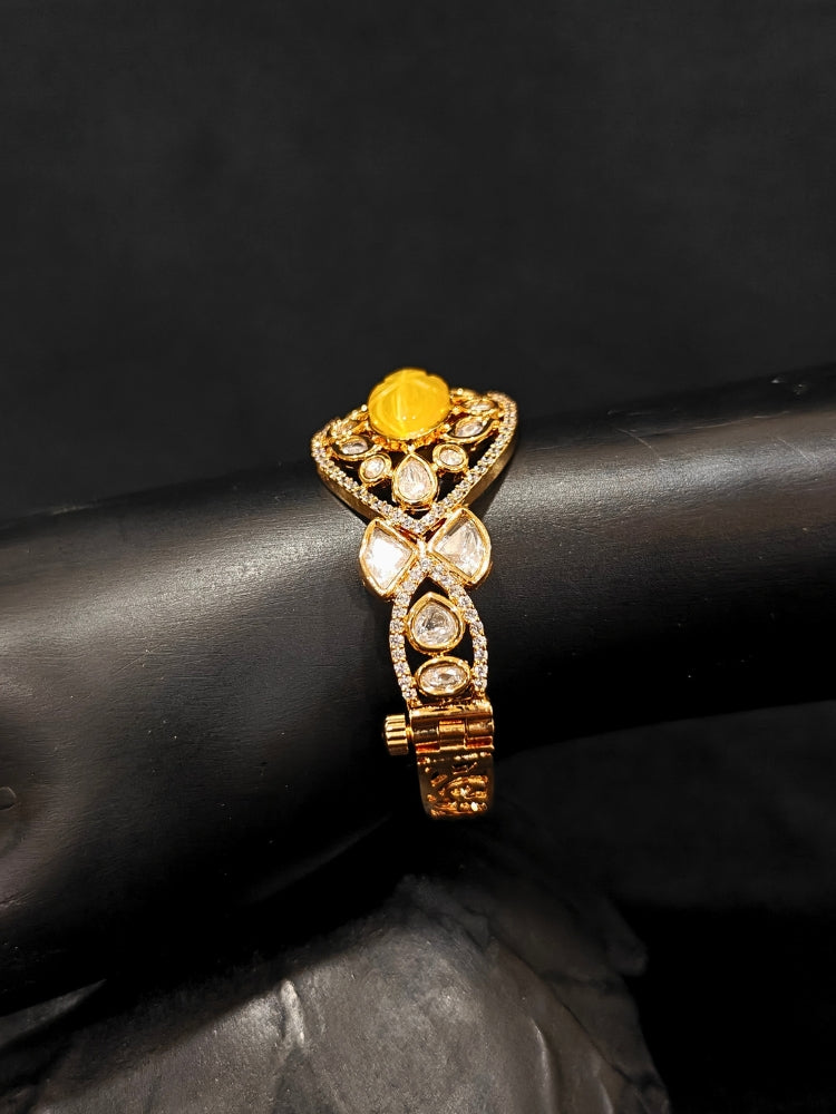 Gul Polki Yellow Bracelet