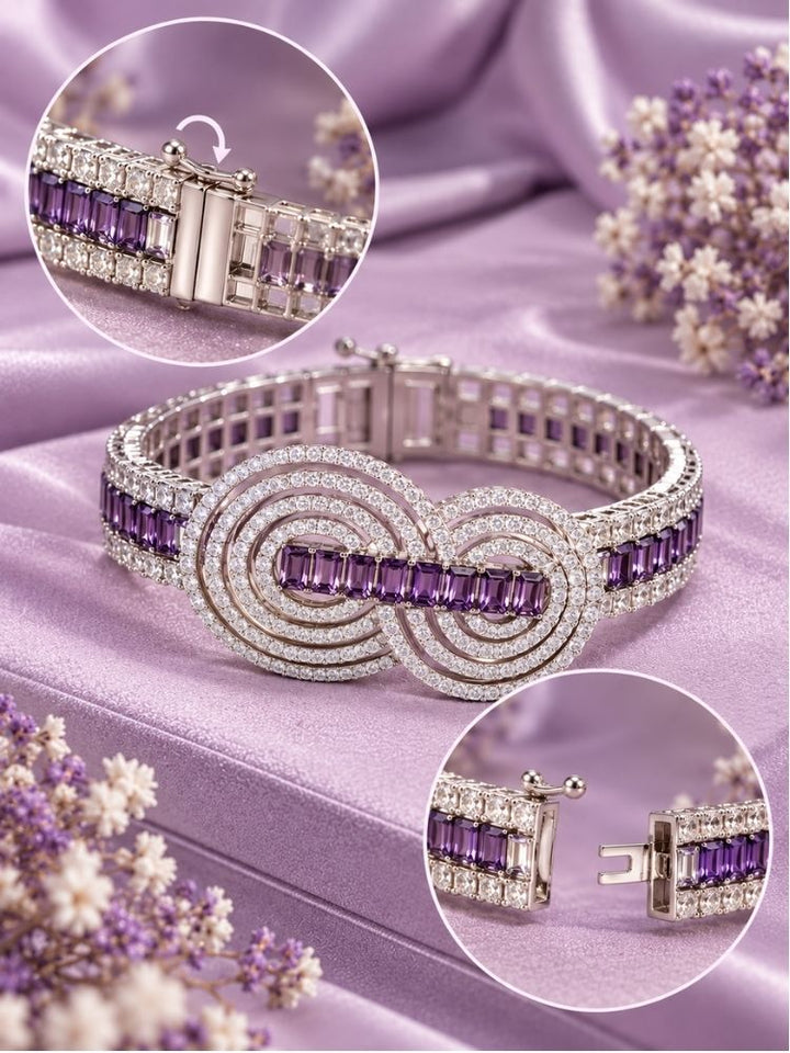 Greta Purple Bracelet