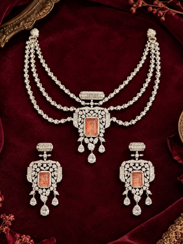 Virginia Dual Tone Necklace Set