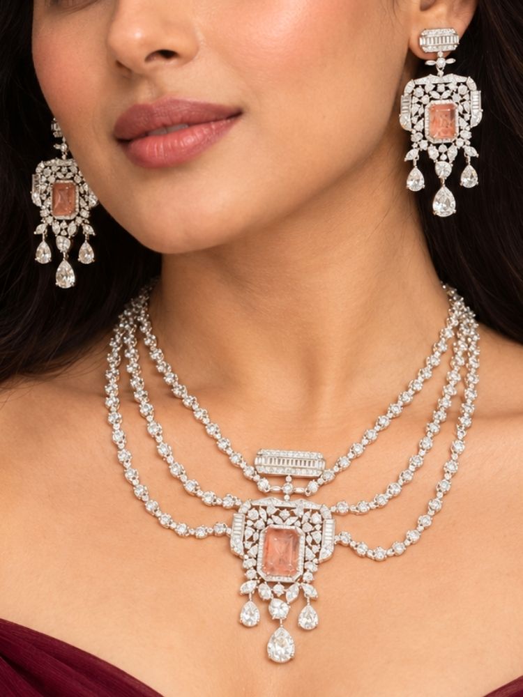 Virginia Dual Tone Necklace Set