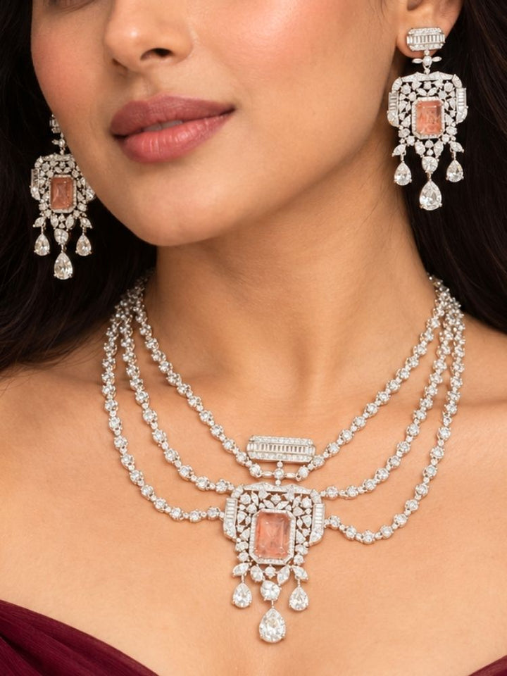 Virginia Dual Tone Necklace Set