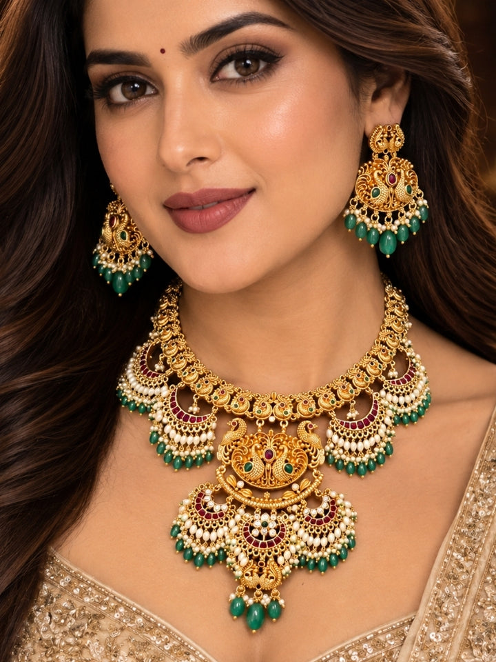 Peetambari Necklace Set